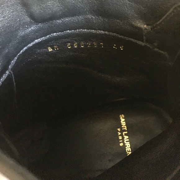 Saint Laurent Miles 30 Age Bootie BABY EIGHTY - Picture 12 of 13